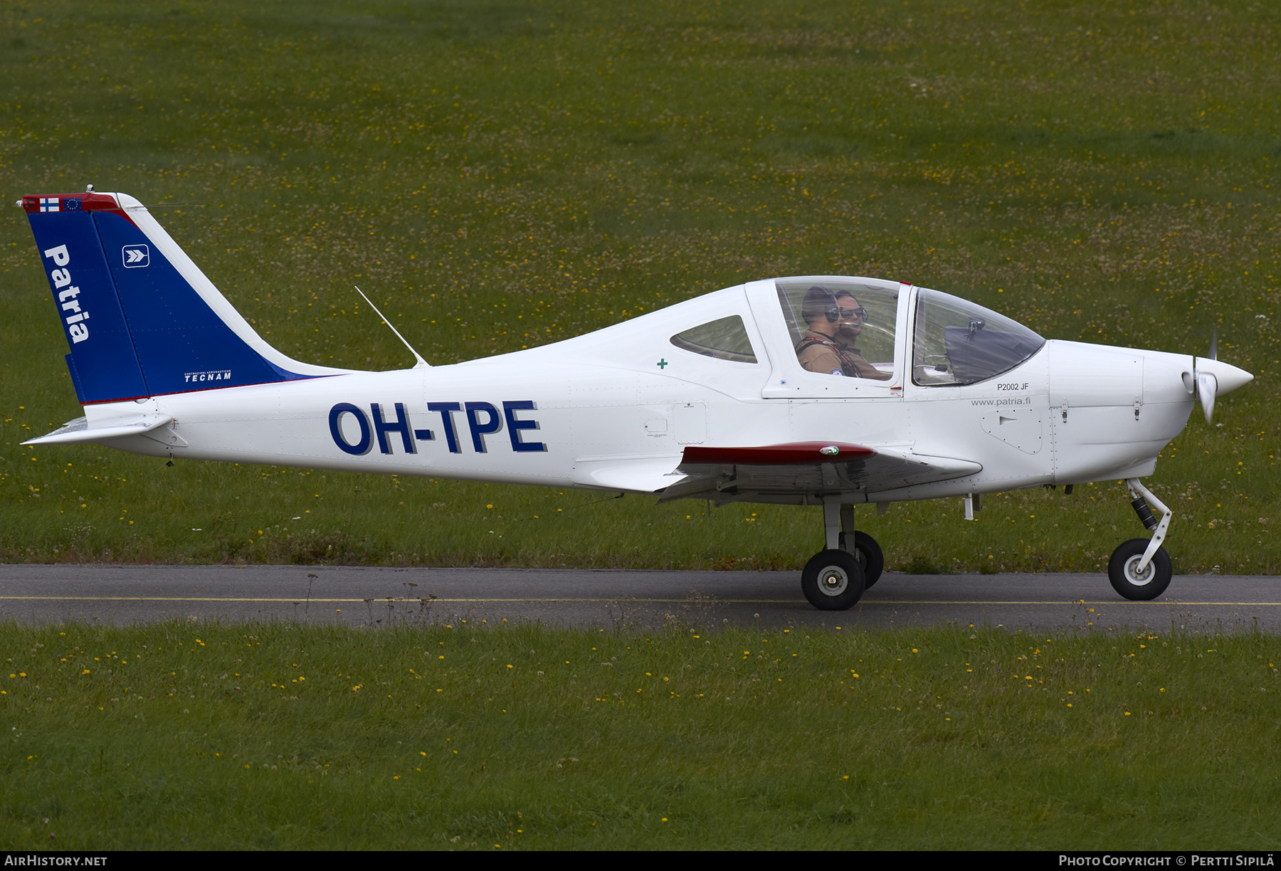 Aircraft Photo of OH-TPE | Tecnam P-2002JF Sierra | Patria Pilot Training | AirHistory.net #205177