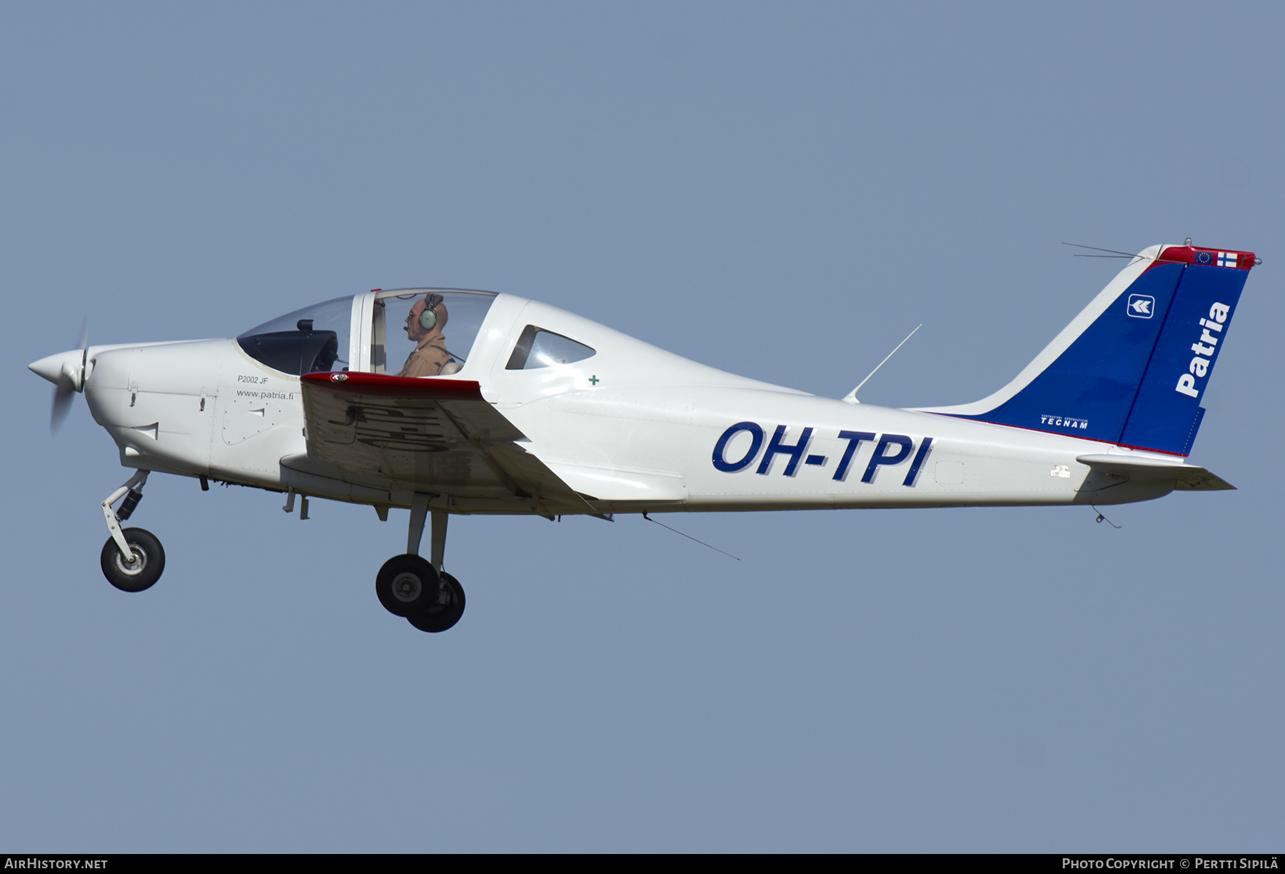 Aircraft Photo of OH-TPI | Tecnam P-2002JF Sierra | Patria Pilot Training | AirHistory.net #205181