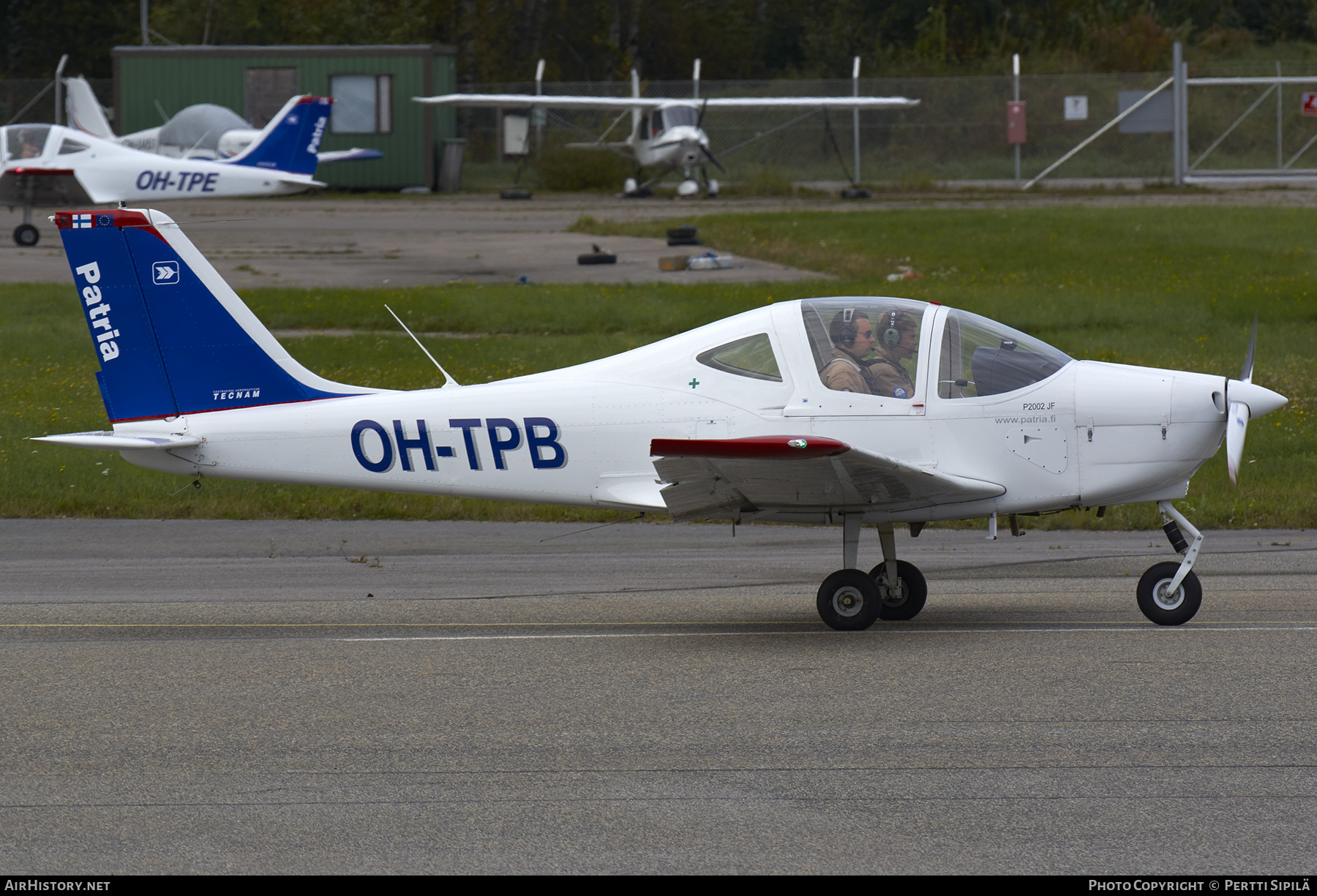 Aircraft Photo of OH-TPB | Tecnam P-2002JF Sierra | Patria Pilot Training | AirHistory.net #205185