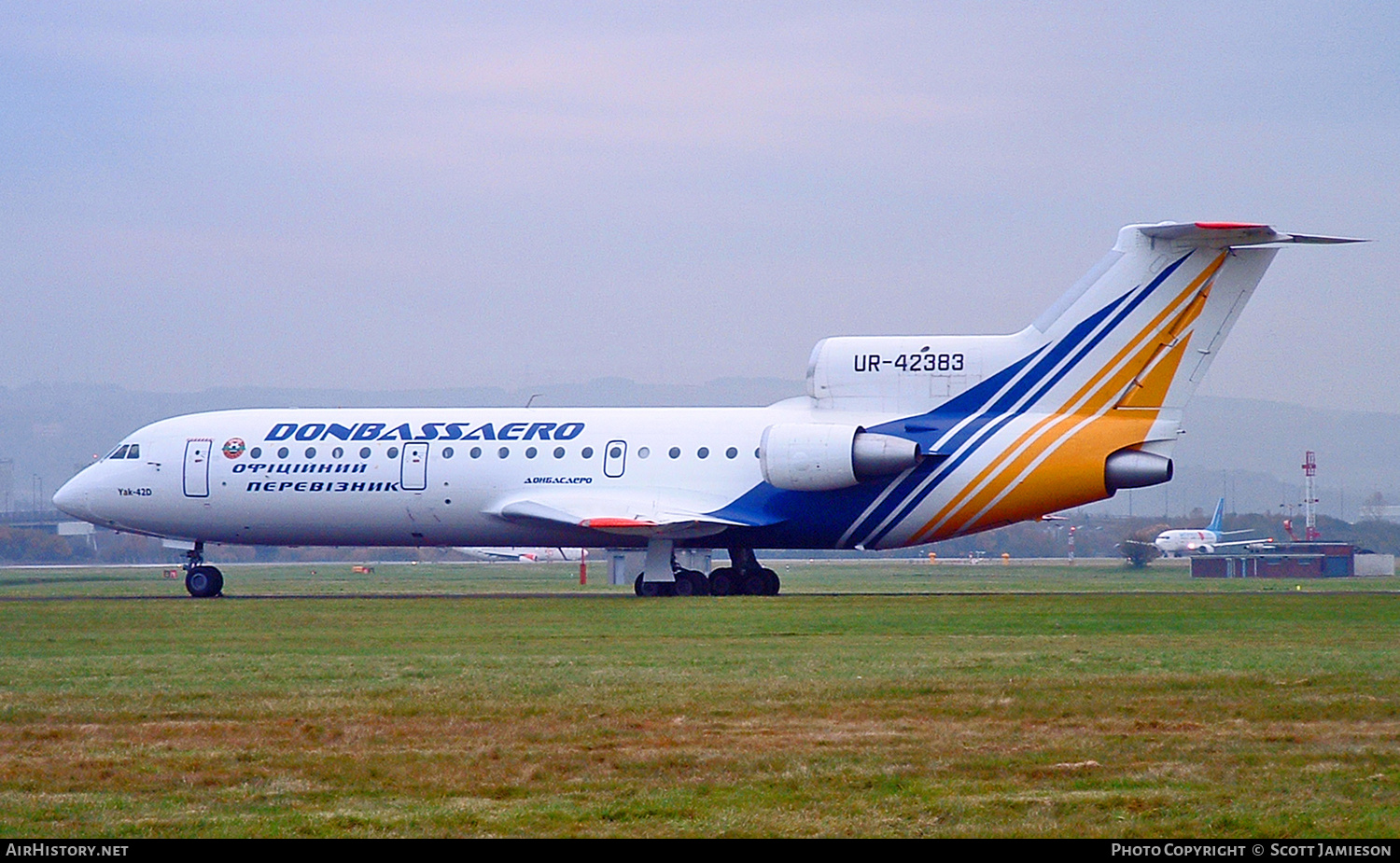 Aircraft Photo of UR-42383 | Yakovlev Yak-42D | Donbassaero | AirHistory.net #205188