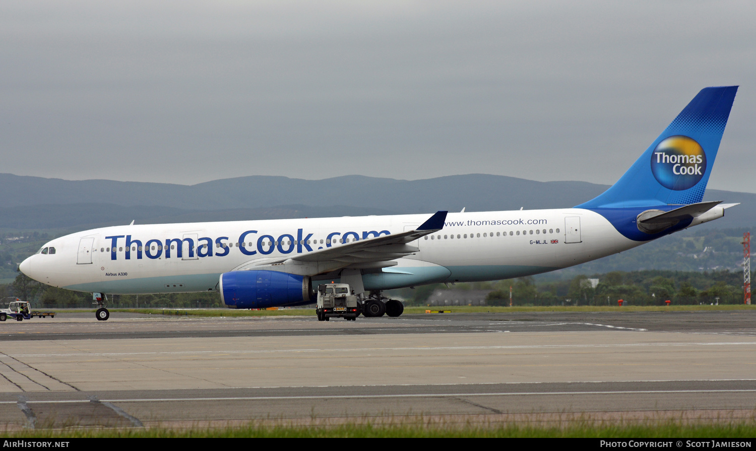 Aircraft Photo of G-MLJL | Airbus A330-243 | Thomas Cook Airlines | AirHistory.net #205193