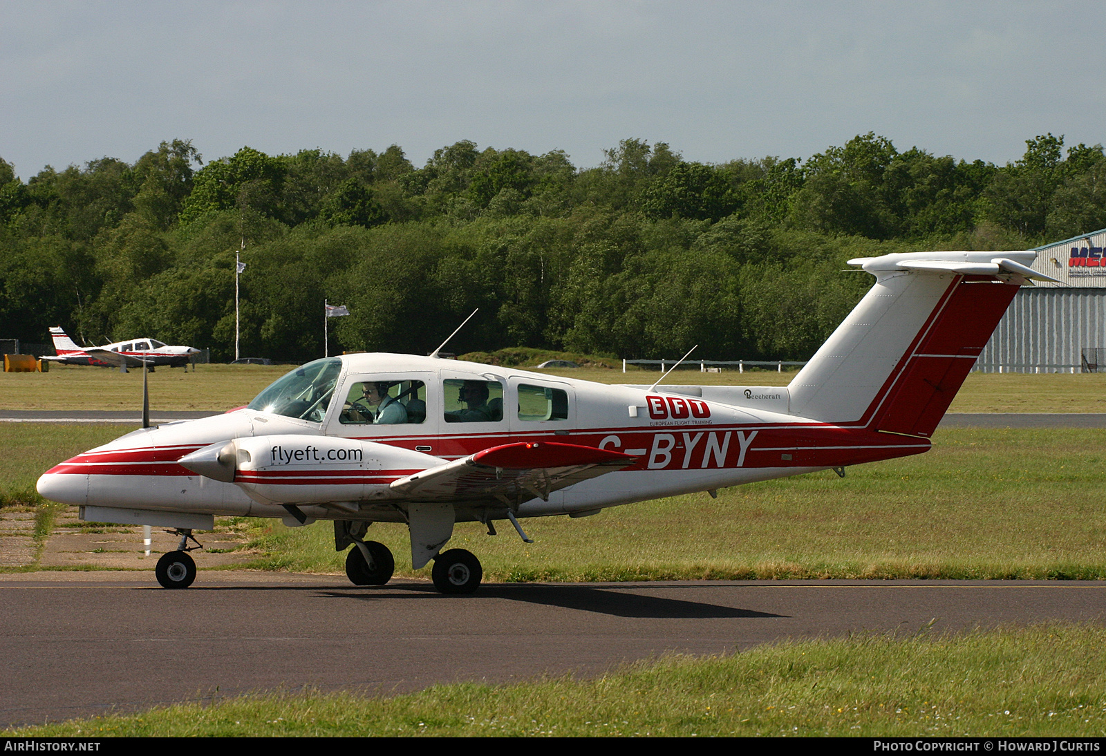 Aircraft Photo of G-BYNY | Beech 76 Duchess | European Flight Training - EFT | AirHistory.net #205196