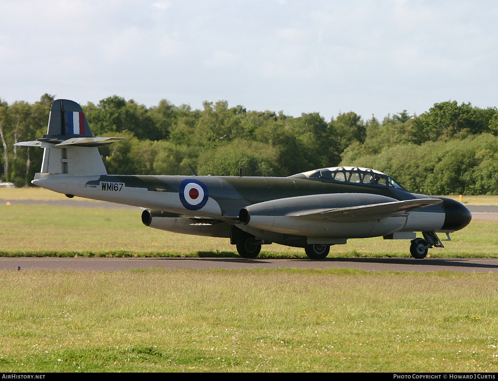 Aircraft Photo of G-LOSM / WM167 | Gloster Meteor NF11 | UK - Air Force | AirHistory.net #205197