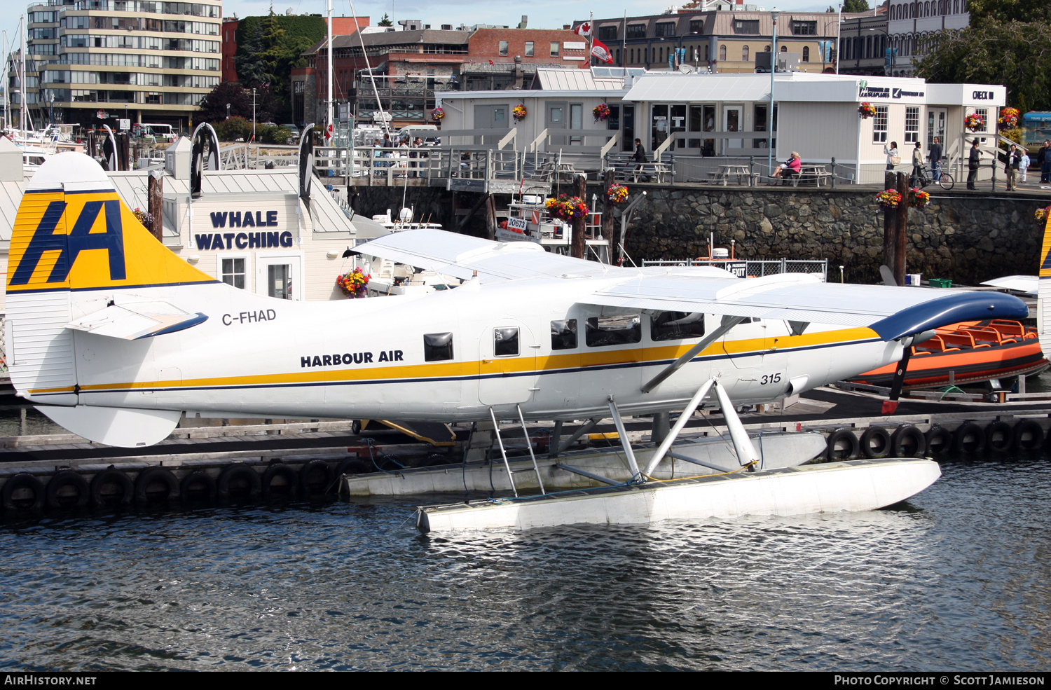 Aircraft Photo of C-FHAD | Vazar DHC-3T Turbine Otter | Harbour Air | AirHistory.net #205231