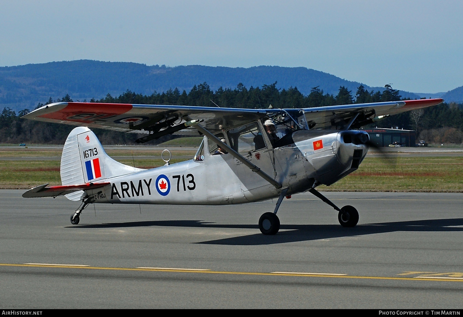 Aircraft Photo of C-FHDJ / 16713 | Cessna L-19A Bird Dog | Canada - Army | AirHistory.net #205257