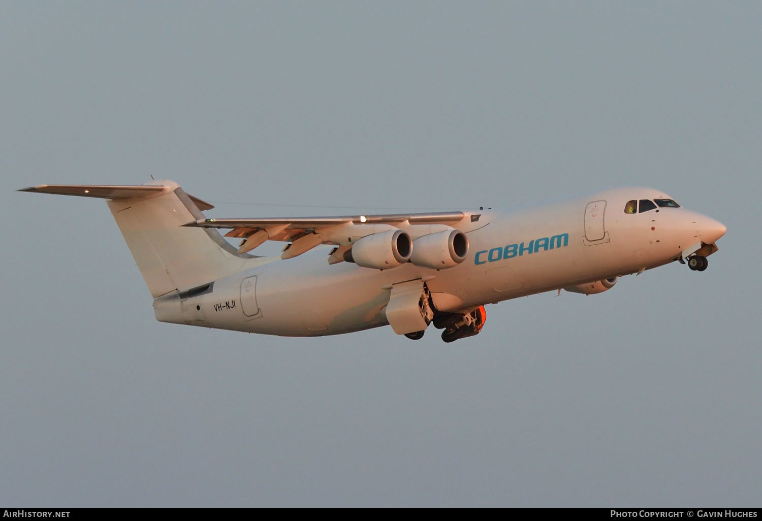 Aircraft Photo of VH-NJI | British Aerospace BAe-146-300QT Quiet Trader | Cobham Aviation Services | AirHistory.net #205283