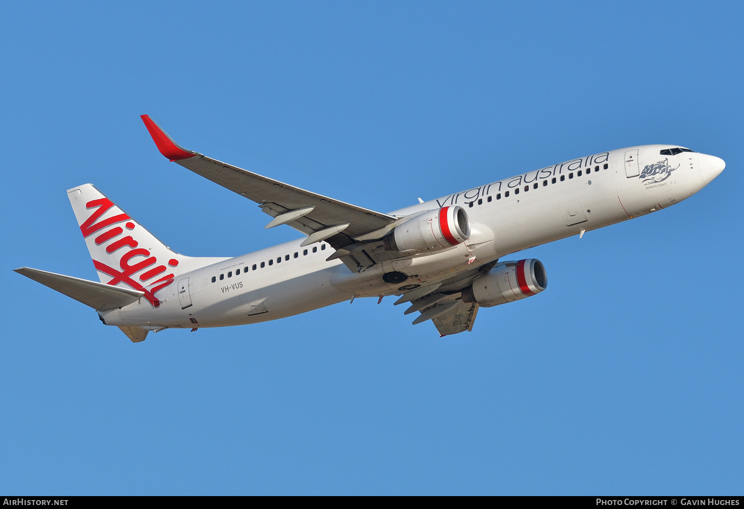 Aircraft Photo of VH-VUS | Boeing 737-8FE | Virgin Australia Airlines | AirHistory.net #205287