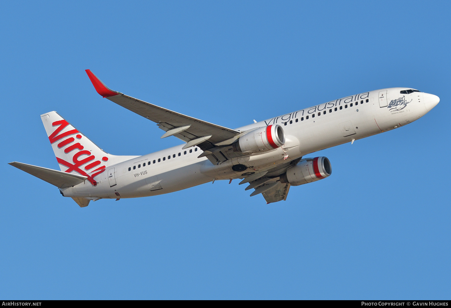 Aircraft Photo of VH-VUS | Boeing 737-8FE | Virgin Australia Airlines | AirHistory.net #205287