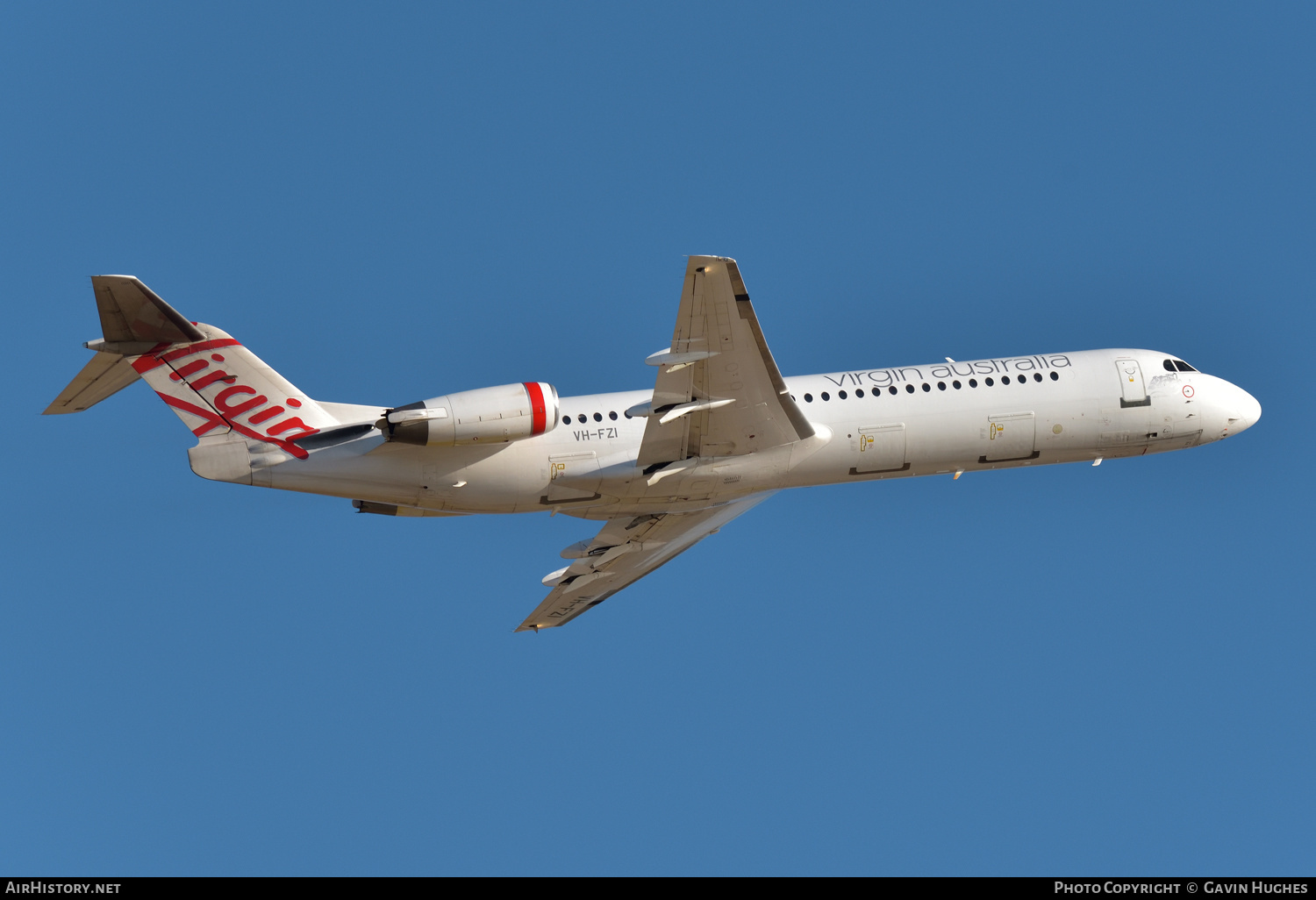 Aircraft Photo of VH-FZI | Fokker 100 (F28-0100) | Virgin Australia Regional Airlines | AirHistory.net #205312