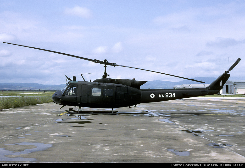 Aircraft Photo of ES834 | Bell UH-1H Iroquois | Greece - Army | AirHistory.net #205325