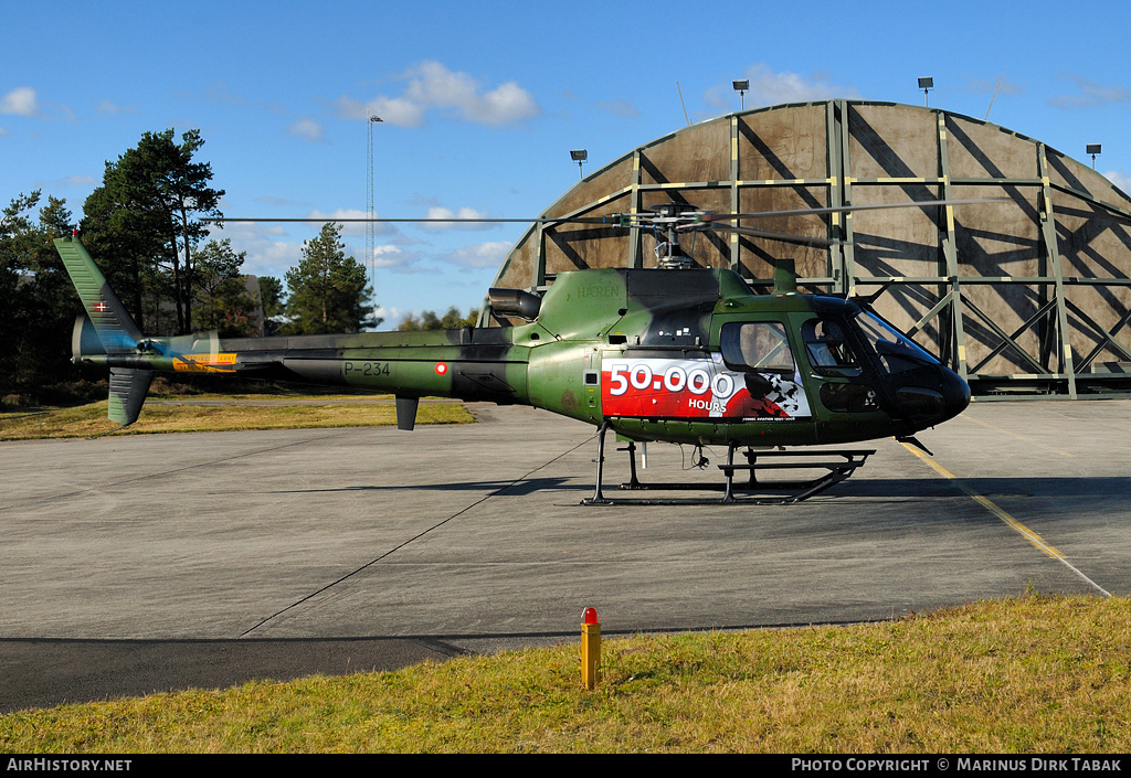 Aircraft Photo of P-234 | Aerospatiale AS-550C-2 Fennec | Denmark - Army | AirHistory.net #205326