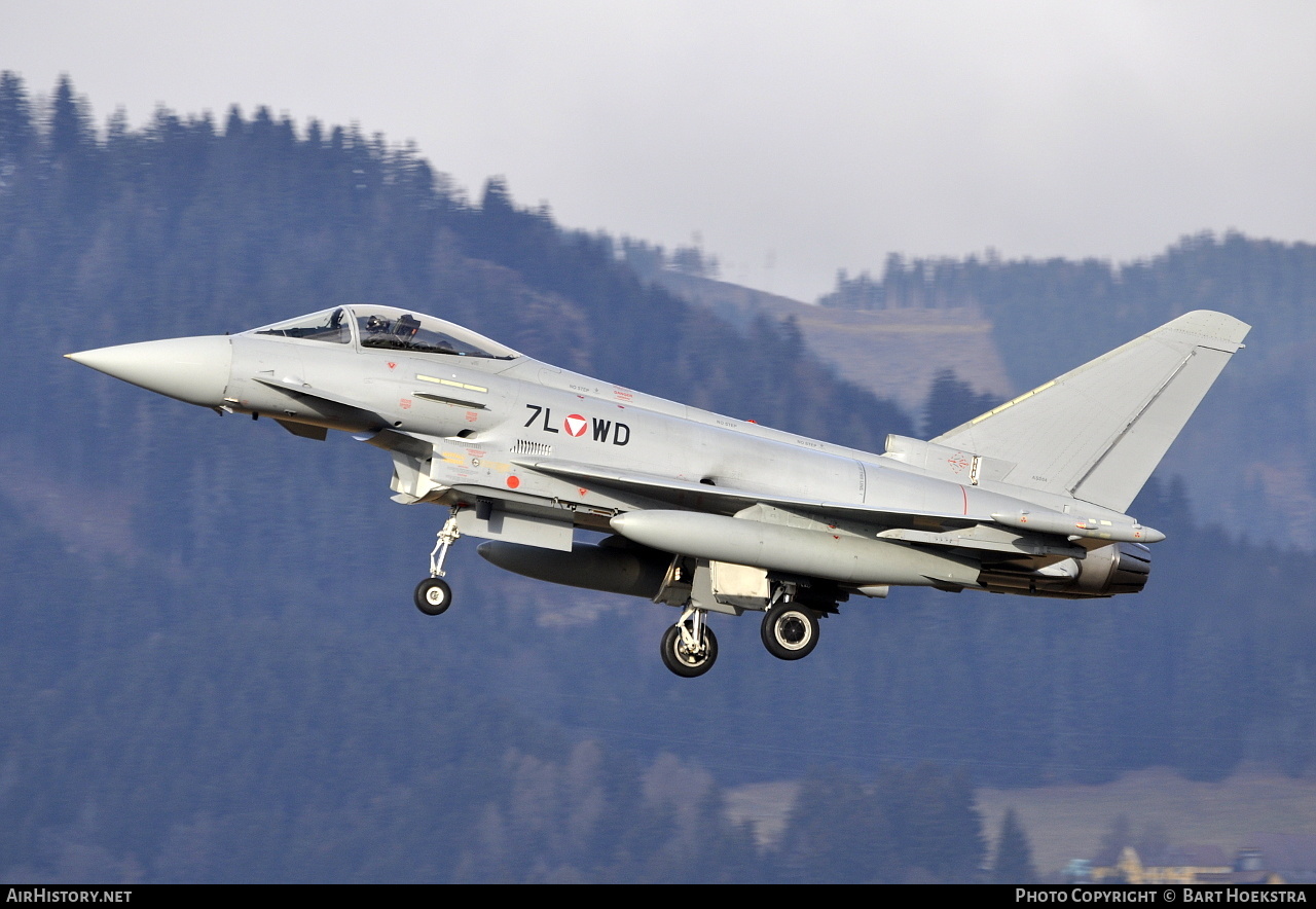 Aircraft Photo of 7L-WD | Eurofighter EF-2000 Typhoon S | Austria - Air Force | AirHistory.net #205348