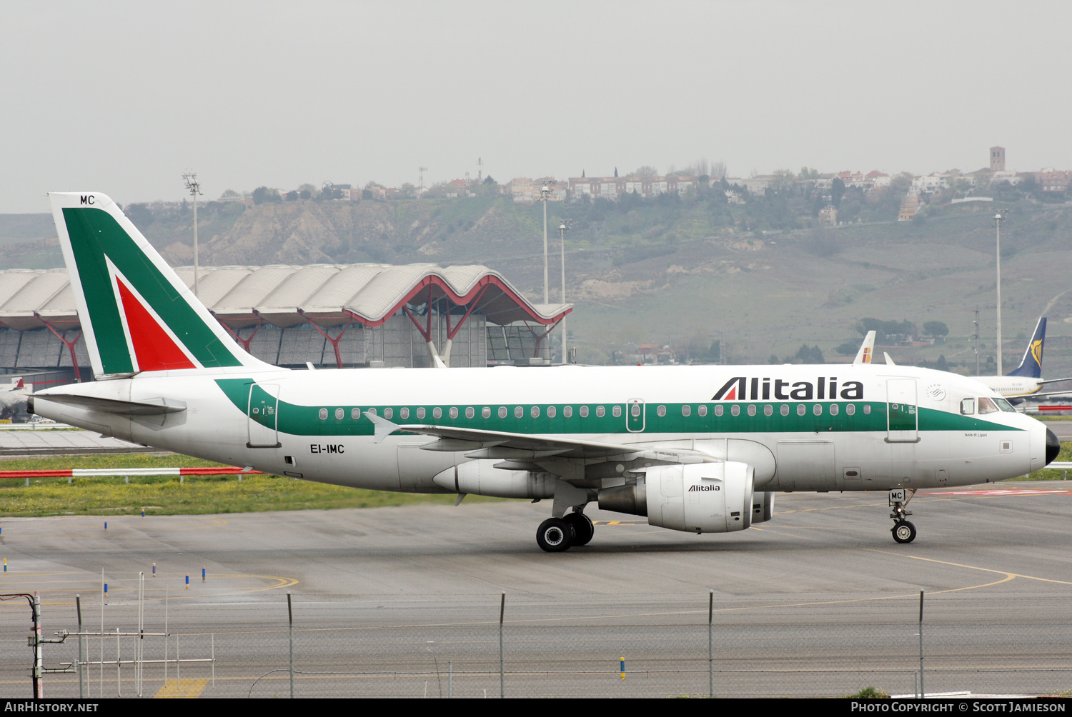 Aircraft Photo of EI-IMC | Airbus A319-112 | Alitalia | AirHistory.net #205352