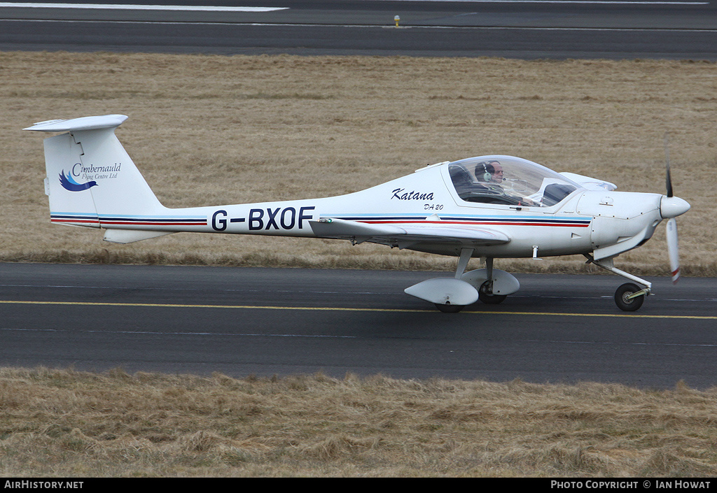 Aircraft Photo of G-BXOF | Diamond DA20A-1 Katana | Cumbernauld Flying School | AirHistory.net #205361