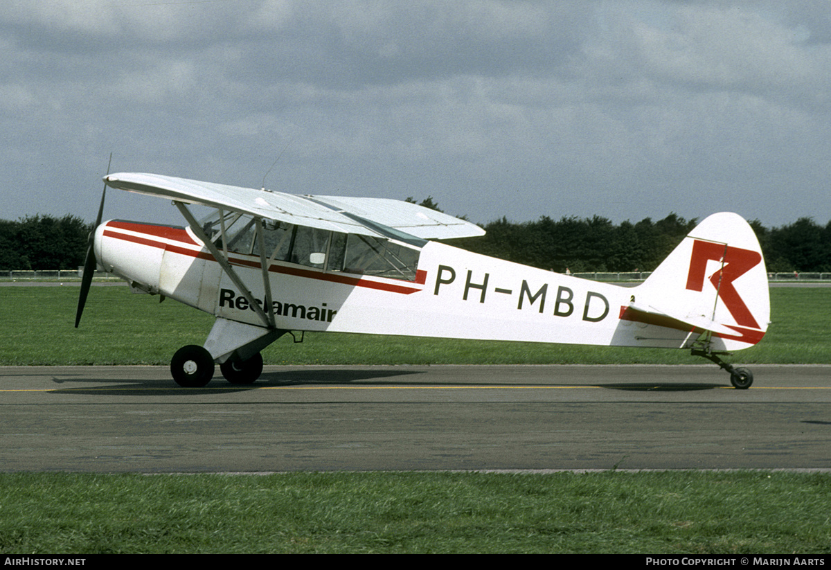 Aircraft Photo of PH-MBD | Piper PA-18-150 Super Cub | Reclamair | AirHistory.net #205362