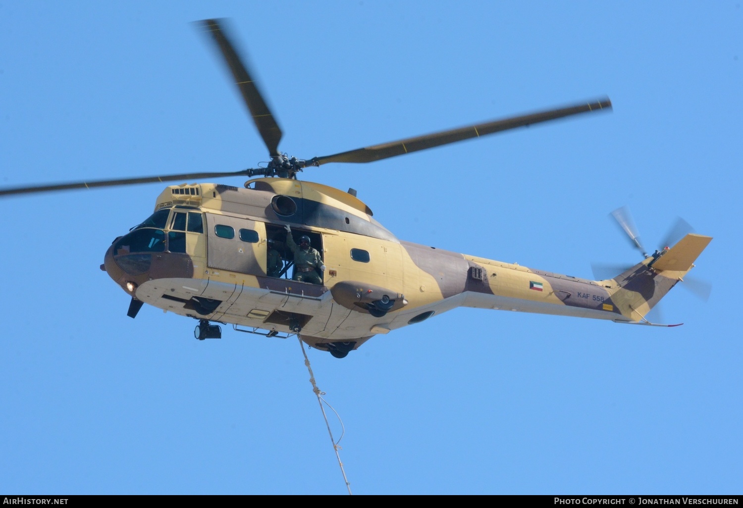 Aircraft Photo of KAF558 | Aerospatiale SA-330L Puma | Kuwait - Air Force | AirHistory.net #205365