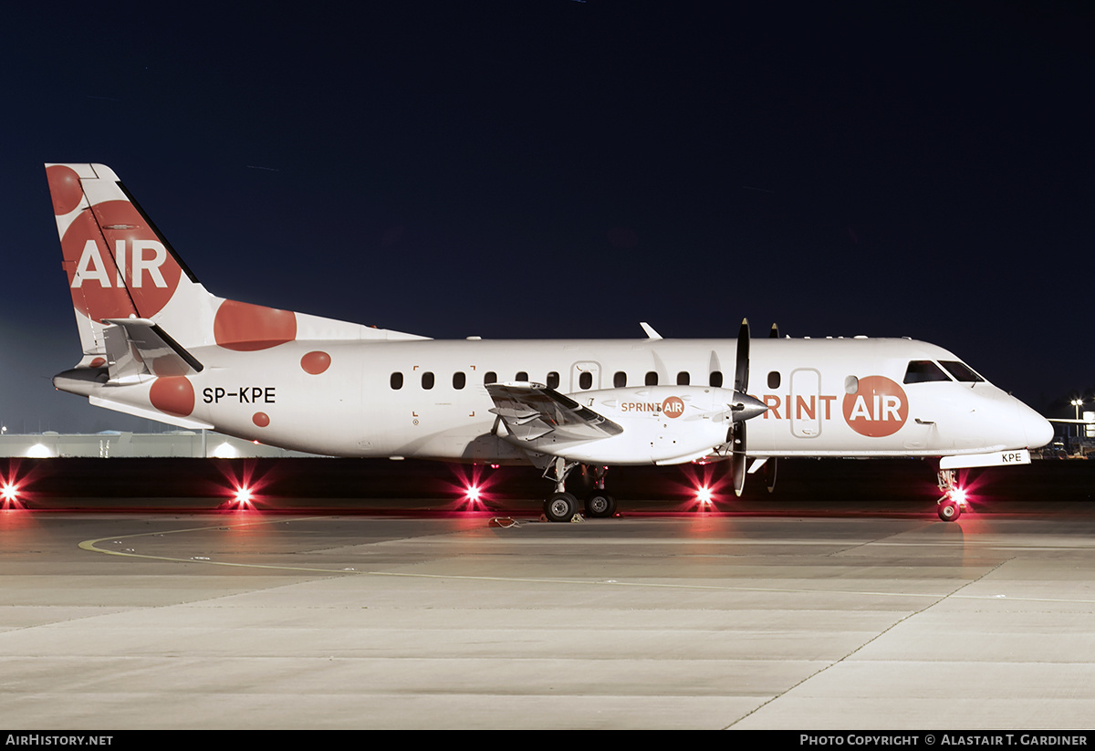 Aircraft Photo of SP-KPE | Saab 340A | Sprint Air | AirHistory.net #205369