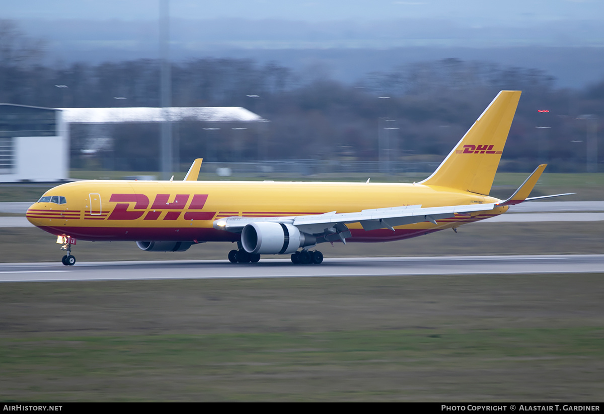 Aircraft Photo of G-DHLE | Boeing 767-3JHF | DHL International | AirHistory.net #205372