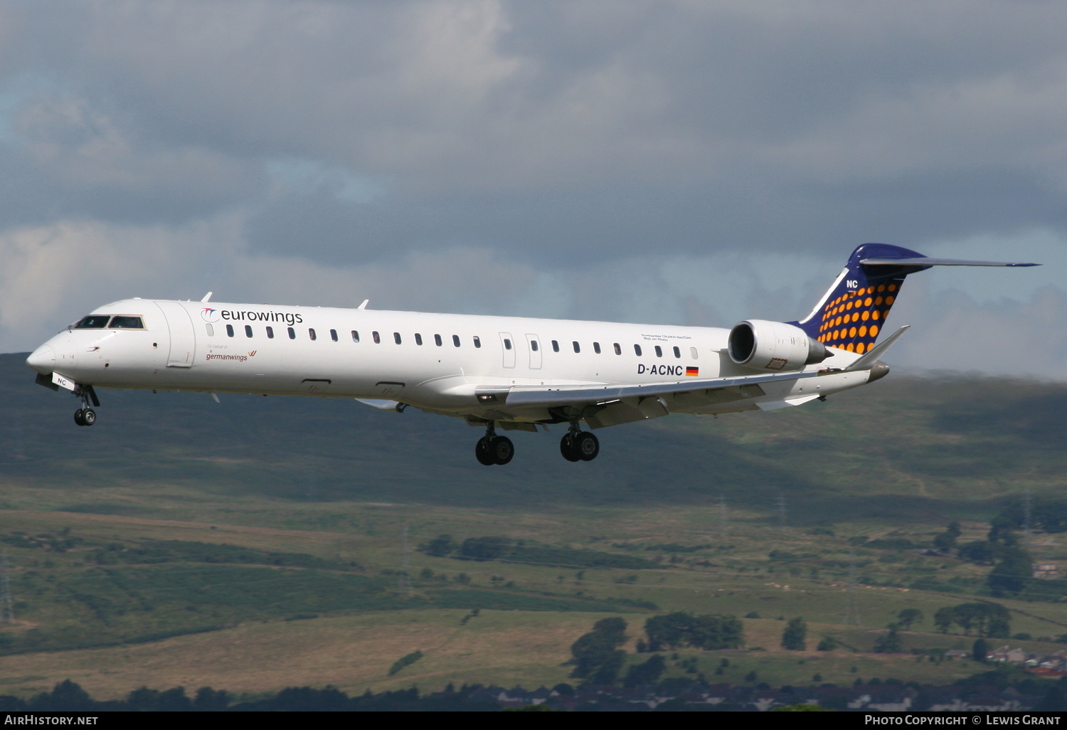 Aircraft Photo of D-ACNC | Bombardier CRJ-900LR (CL-600-2D24) | Eurowings | AirHistory.net #205377