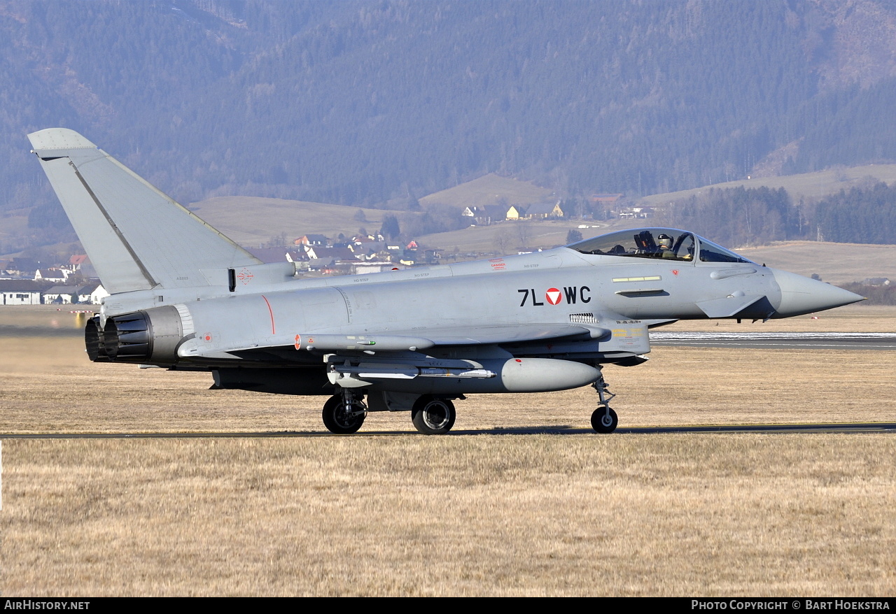 Aircraft Photo of 7L-WC | Eurofighter EF-2000 Typhoon ... | Austria - Air Force | AirHistory.net #205380