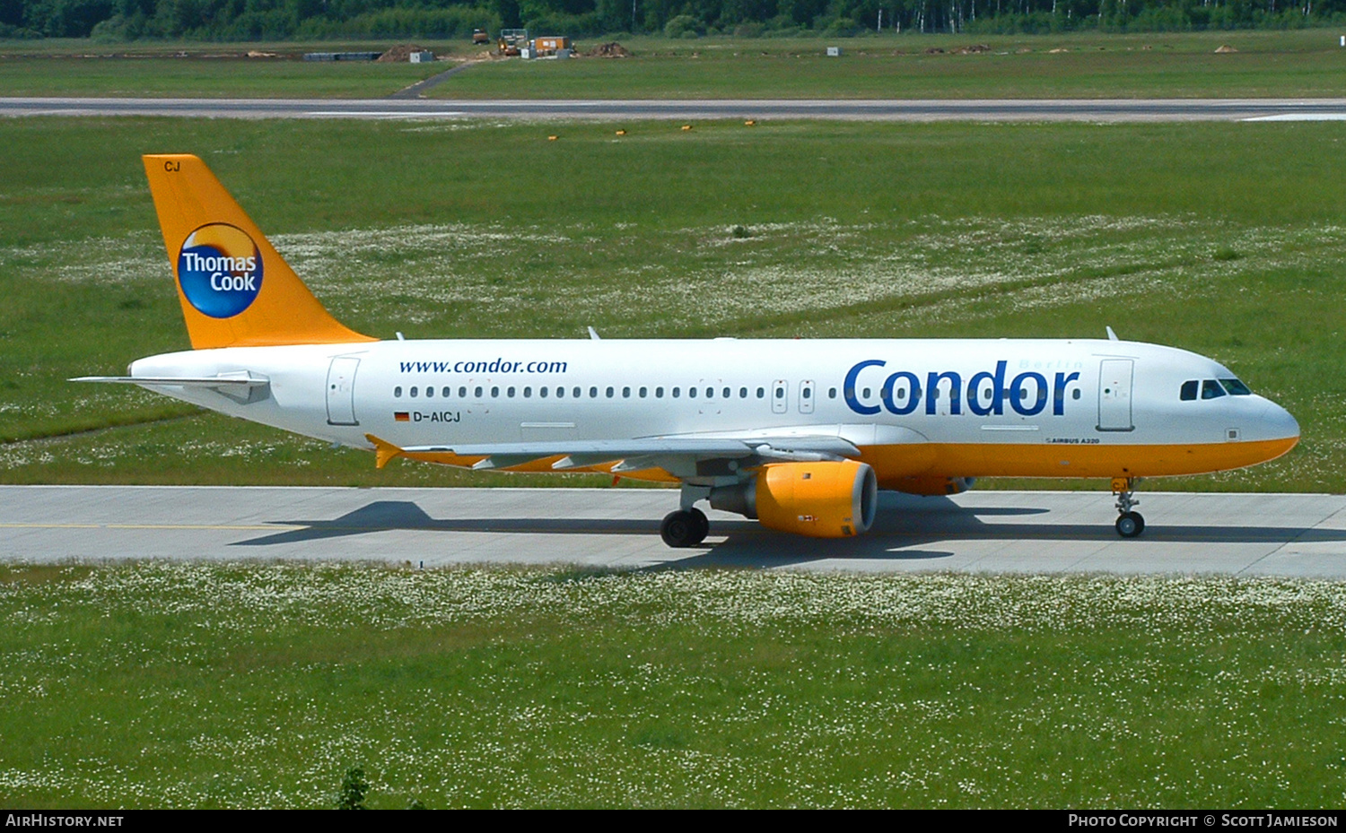 Aircraft Photo of D-AICJ | Airbus A320-212 | Condor Berlin | AirHistory.net #205385