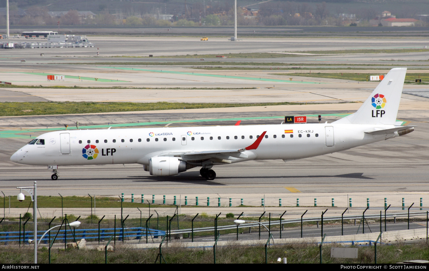 Aircraft Photo of EC-KRJ | Embraer 195LR (ERJ-190-200LR) | Air Europa | AirHistory.net #205395