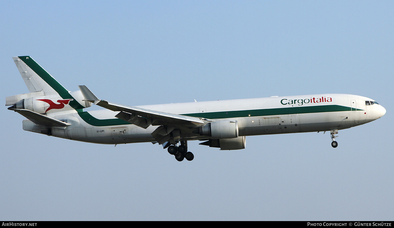 Aircraft Photo of EI-UPI | McDonnell Douglas MD-11/F | Cargoitalia | AirHistory.net #205411