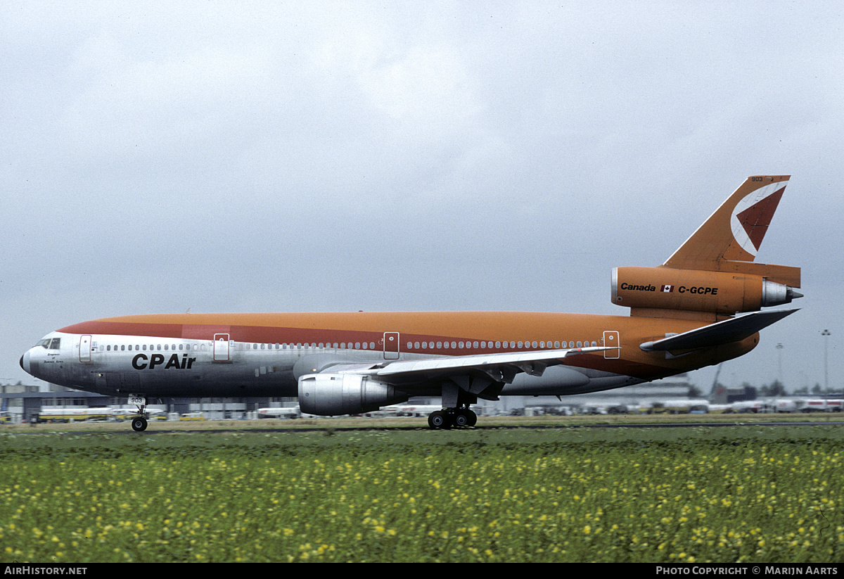 Aircraft Photo of C-GCPE | McDonnell Douglas DC-10-30 | CP Air | AirHistory.net #205454