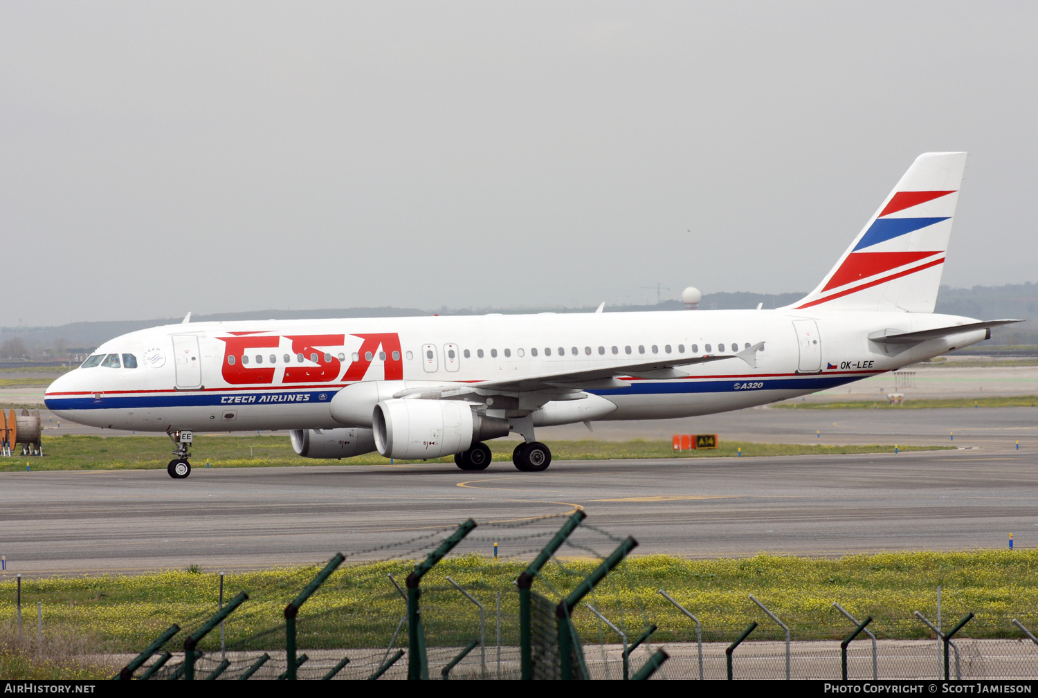 Aircraft Photo of OK-LEE | Airbus A320-214 | ČSA - Czech Airlines | AirHistory.net #205470