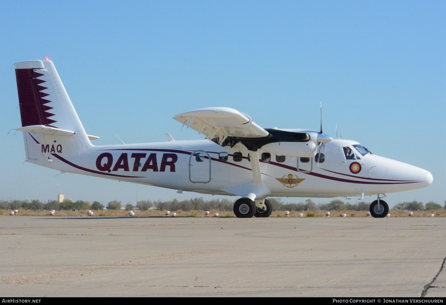 Aircraft Photo of A7-MAQ / MAQ | Viking DHC-6-400 Twin Otter | Qatar - Air Force | AirHistory.net #205477
