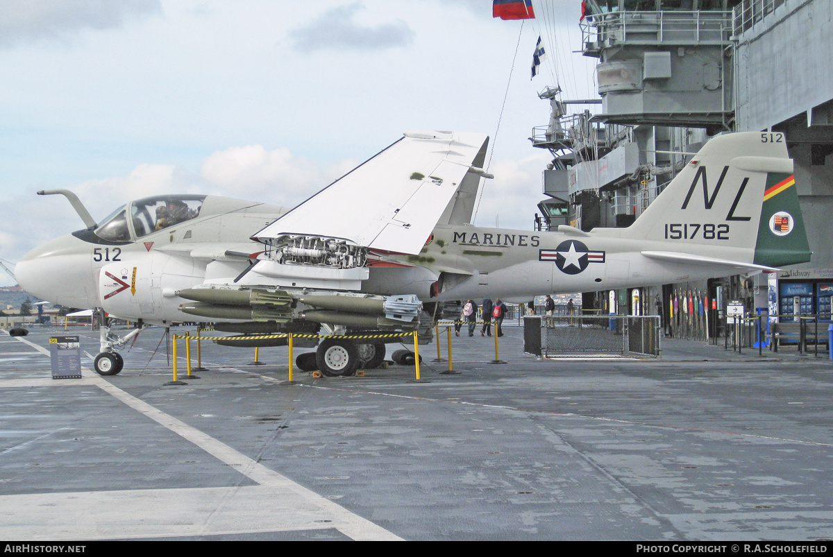 Aircraft Photo of 151782 | Grumman A-6E Intruder | USA - Marines | AirHistory.net #205492