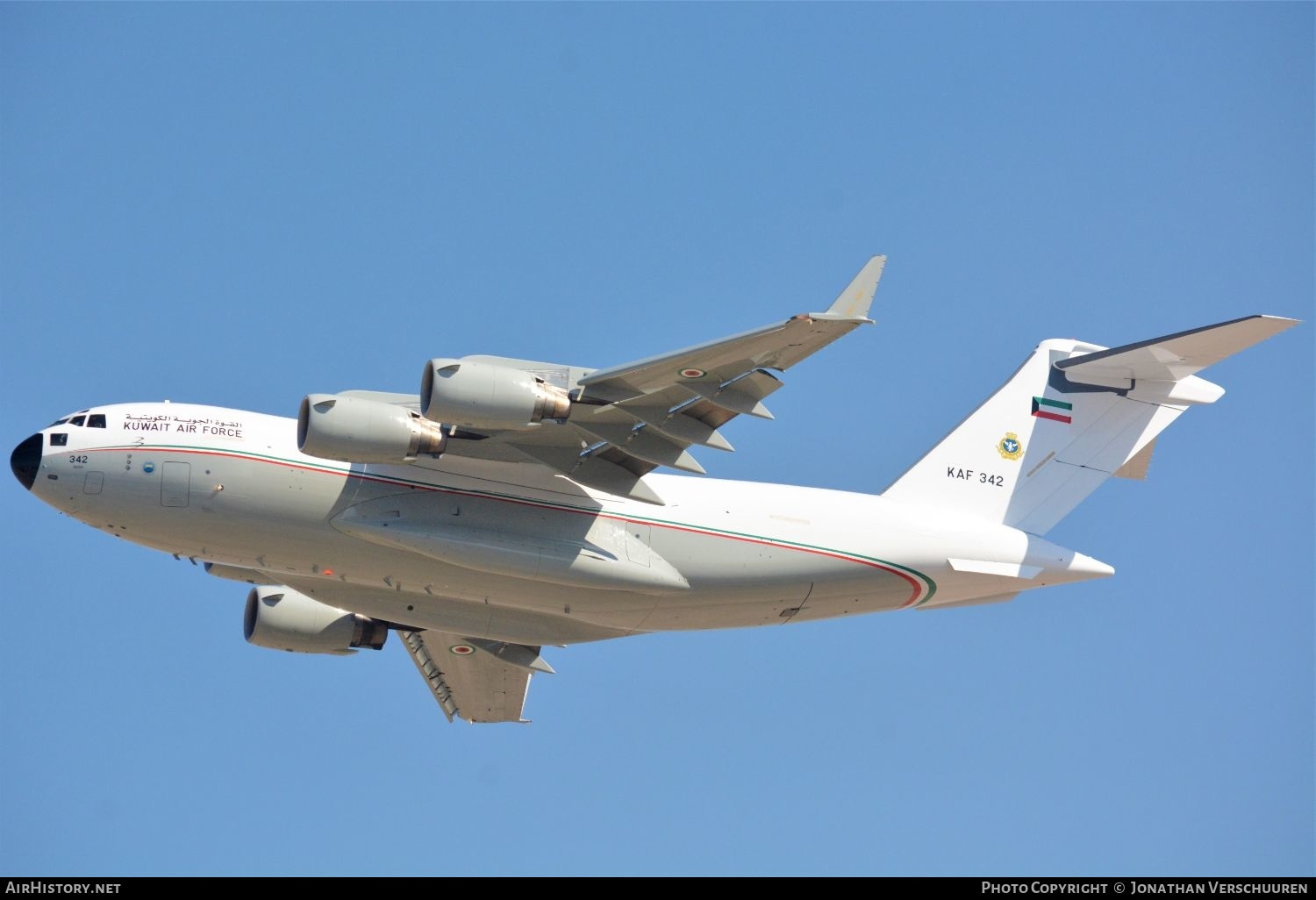 Aircraft Photo of KAF342 | Boeing C-17A Globemaster III | Kuwait - Air Force | AirHistory.net #205503