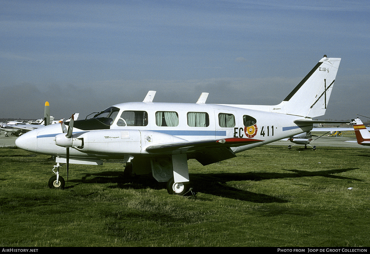 Aircraft Photo of EC-411 | Piper PA-31-310 Navajo | AirHistory.net #205507