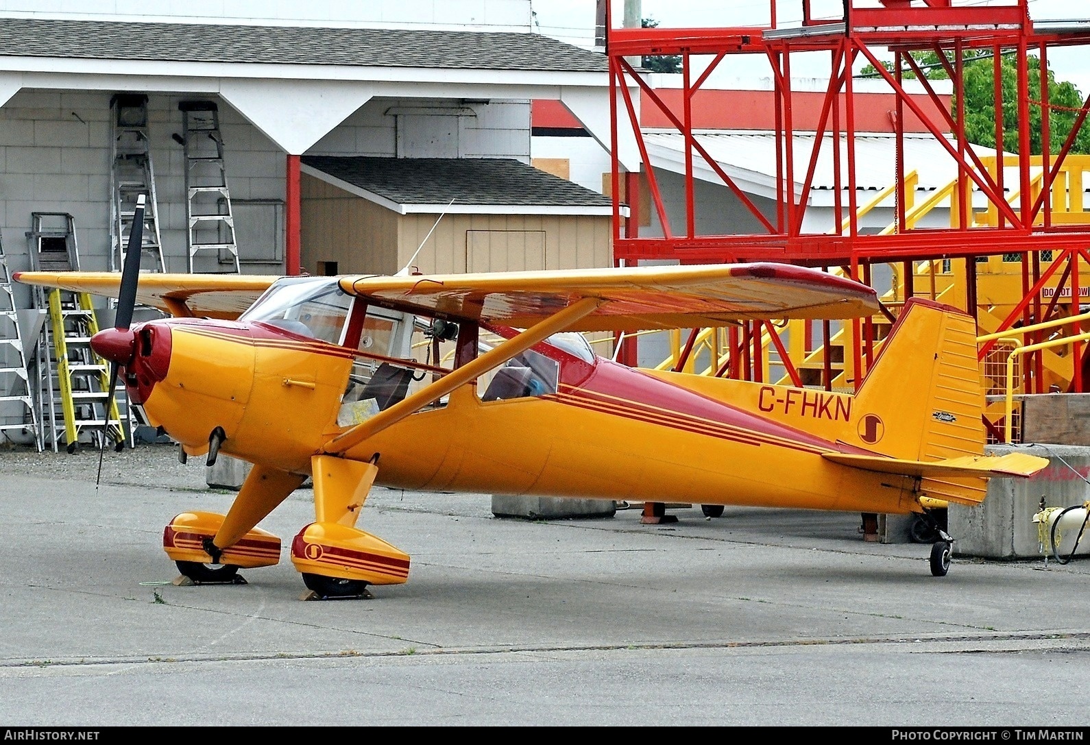 Aircraft Photo of C-FHKN | Luscombe T8F Silvaire | AirHistory.net #205517