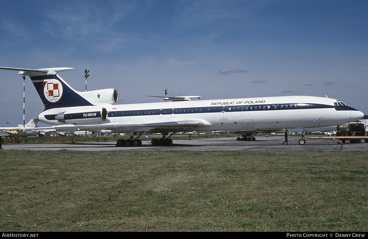 Aircraft Photo of 862 | Tupolev Tu-154M | Poland - Air Force | AirHistory.net #205521