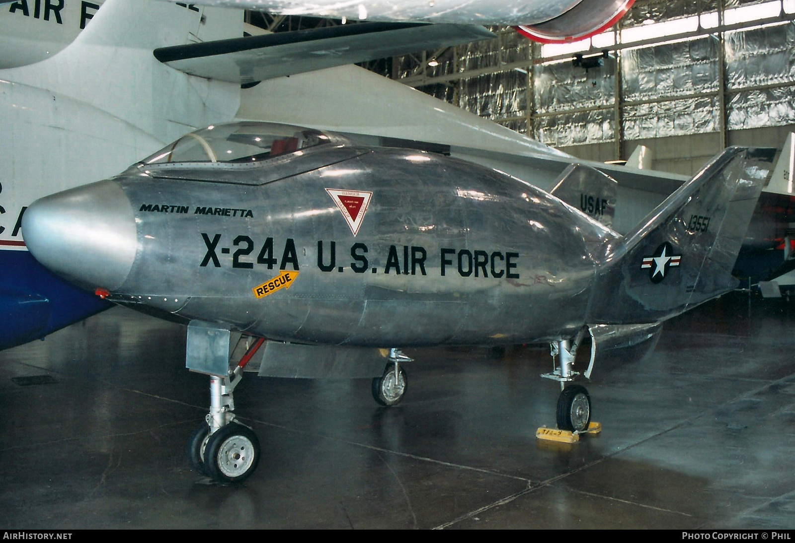 Aircraft Photo of 66-13551 / 13551 | Martin X-24A | USA - Air Force | AirHistory.net #205526