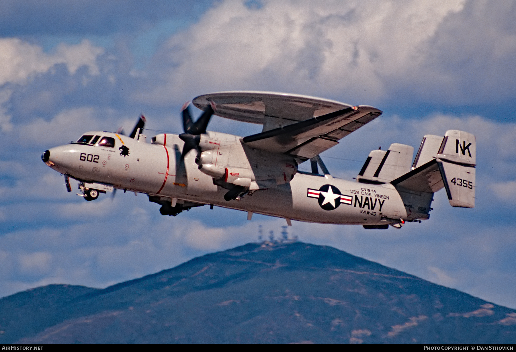 Aircraft Photo of 164355 / 4355 | Grumman E-2C Hawkeye | USA - Navy | AirHistory.net #205548