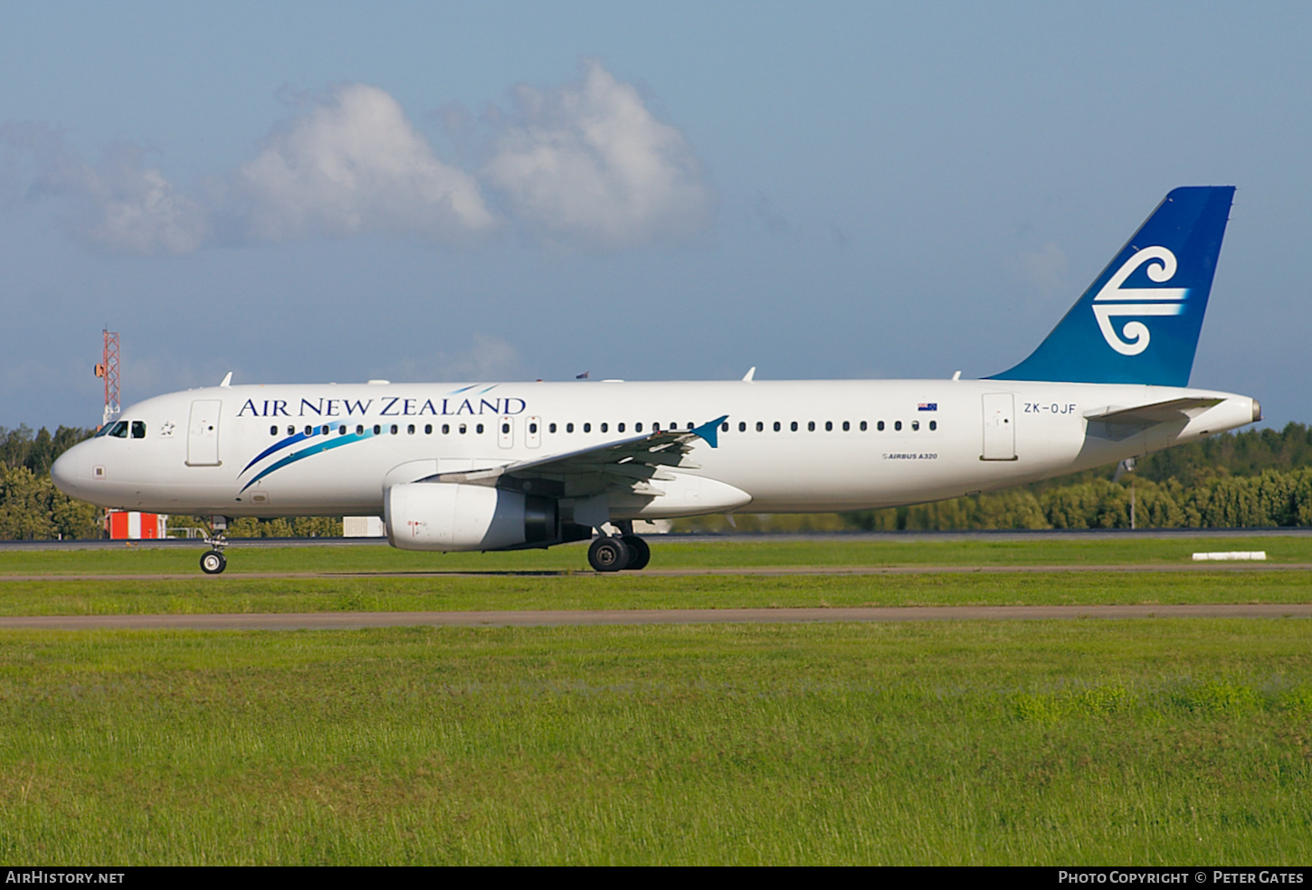 Aircraft Photo of ZK-OJF | Airbus A320-232 | Air New Zealand | AirHistory.net #205565