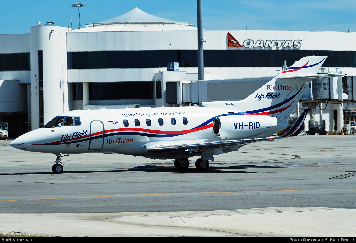 Aircraft Photo of VH-RIO | Raytheon Hawker 800XP | Royal Flying Doctor Service - RFDS | AirHistory.net #205568