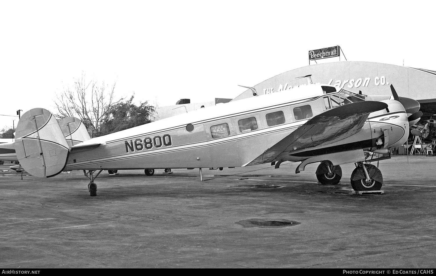 Aircraft Photo of N680Q | Beech E18S | AirHistory.net #205592