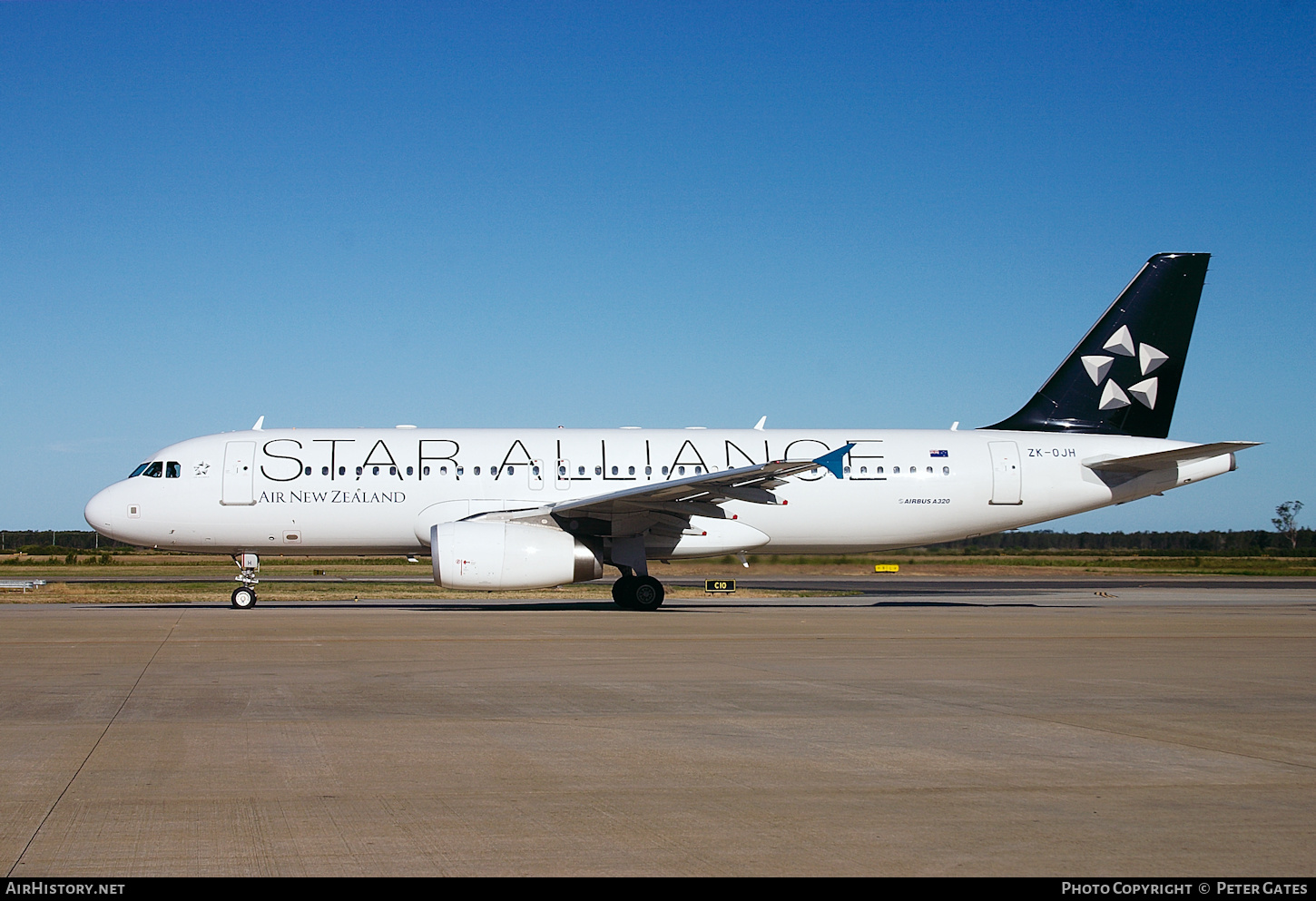 Aircraft Photo of ZK-OJH | Airbus A320-232 | Air New Zealand | AirHistory.net #205595