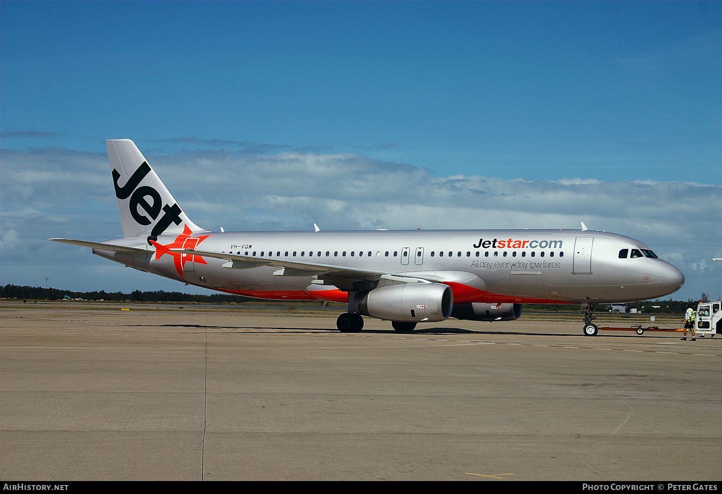 Aircraft Photo of VH-VQW | Airbus A320-232 | Jetstar Airways | AirHistory.net #205596