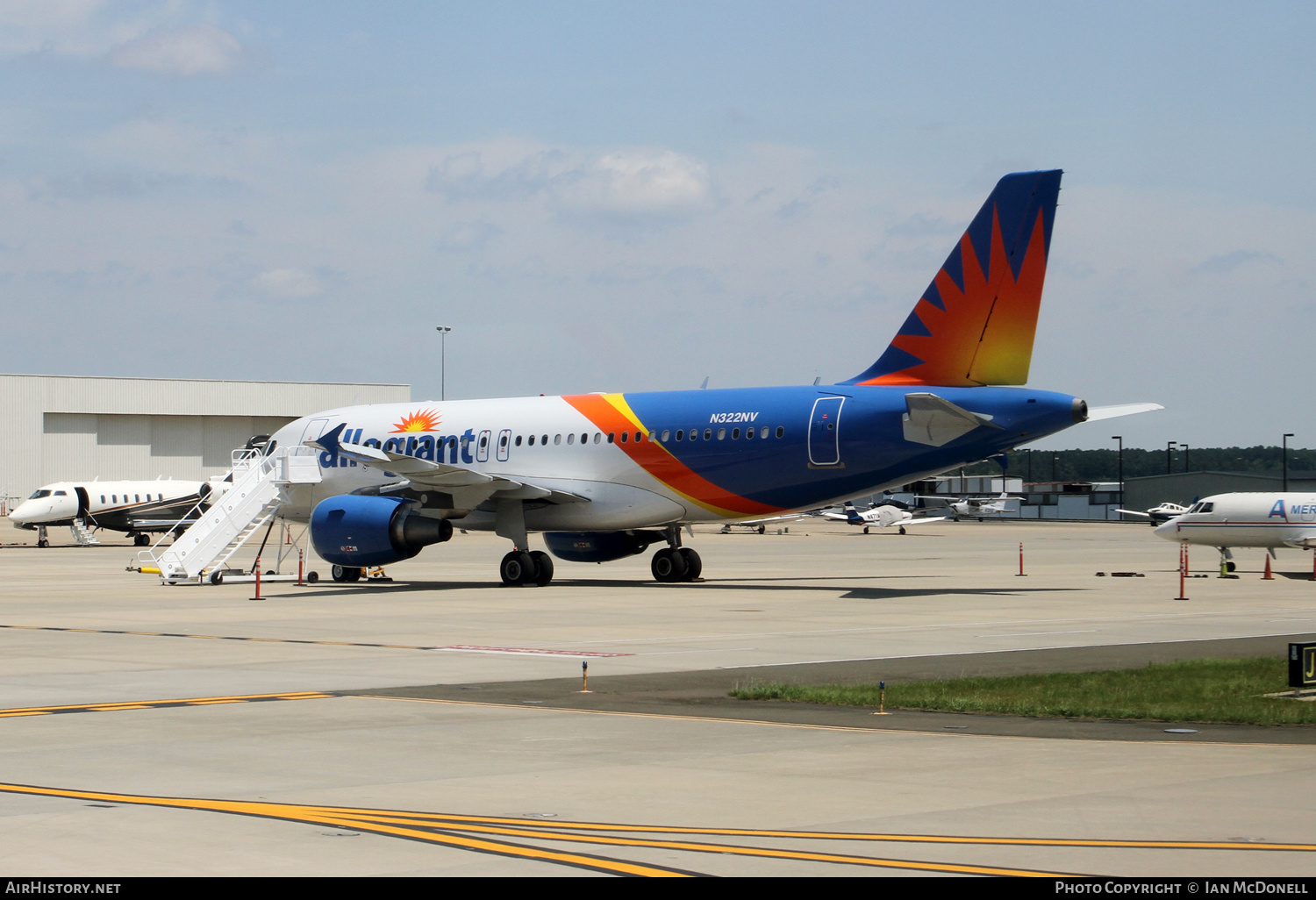 Aircraft Photo of N322NV | Airbus A319-111 | Allegiant Air | AirHistory.net #205598