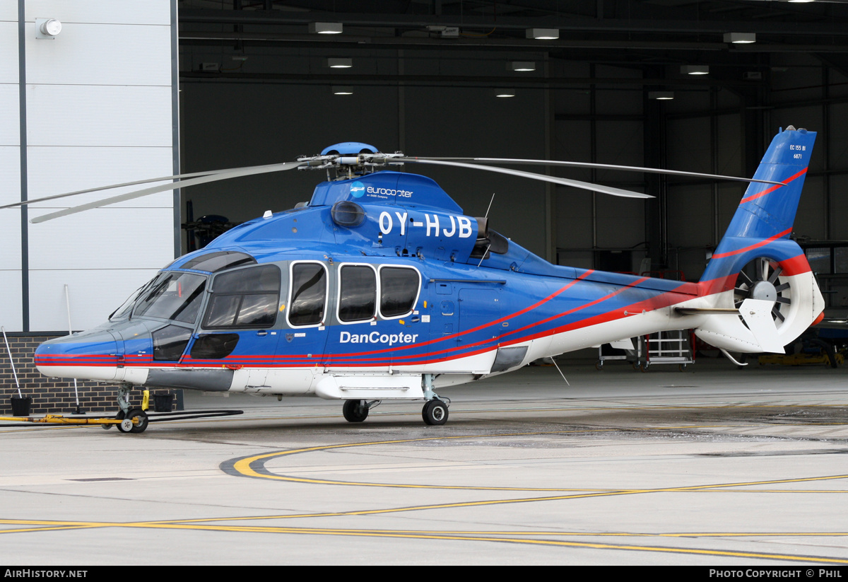 Aircraft Photo of OY-HJB | Eurocopter EC-155B-1 | DanCopter | AirHistory.net #205603