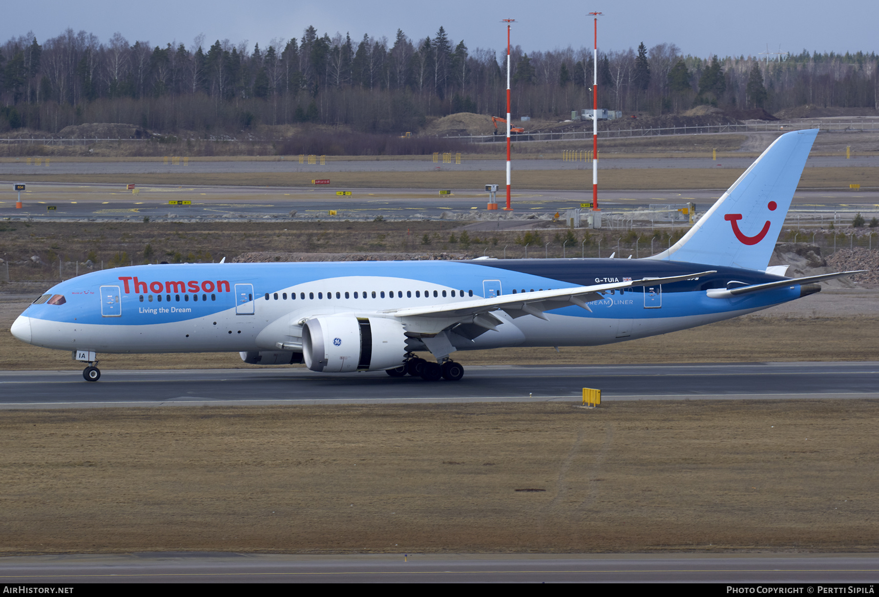 Aircraft Photo of G-TUIA | Boeing 787-8 Dreamliner | Thomson Airways | AirHistory.net #205614