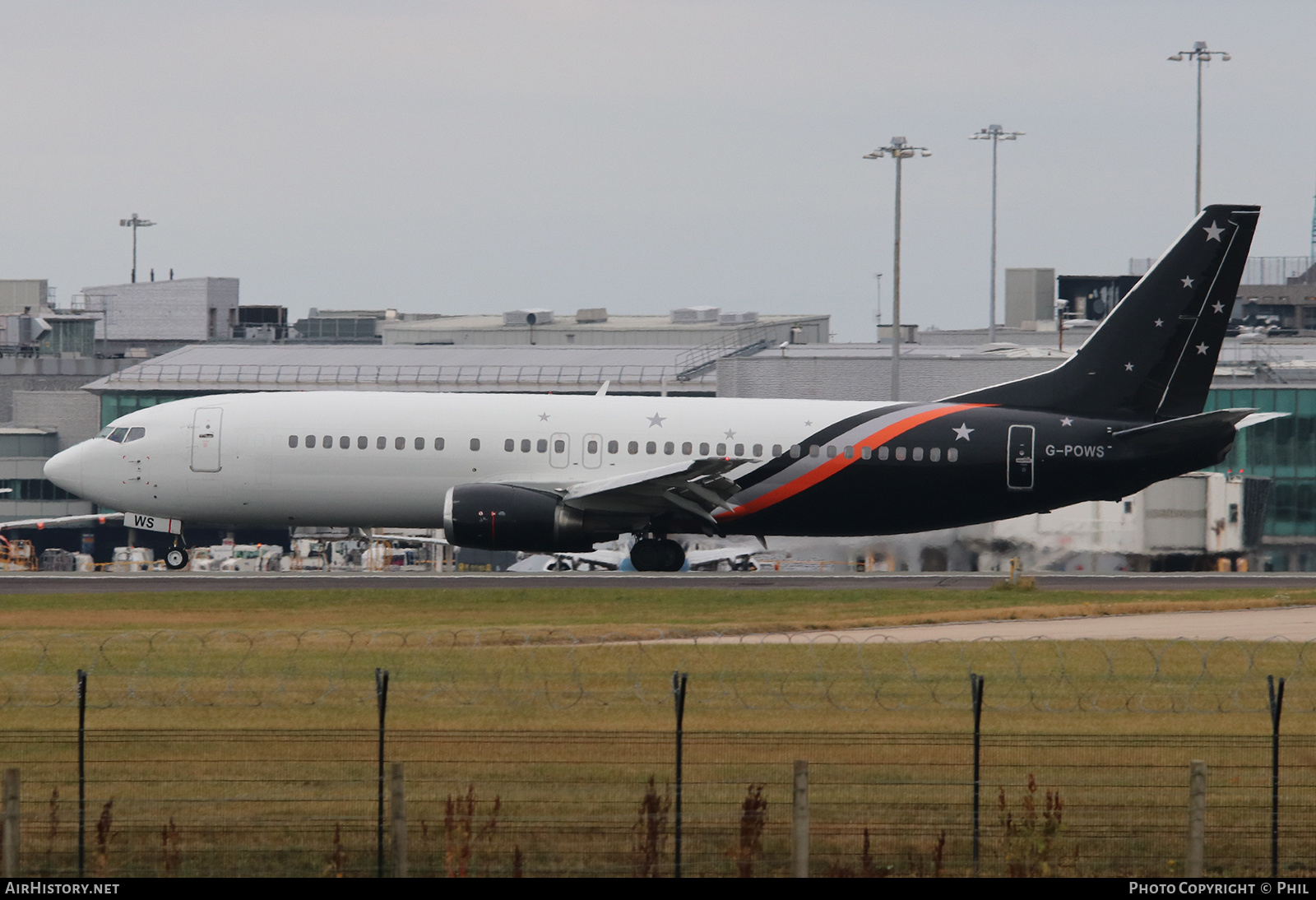 Aircraft Photo of G-POWS | Boeing 737-436/SF | Titan Airways | AirHistory.net #205617