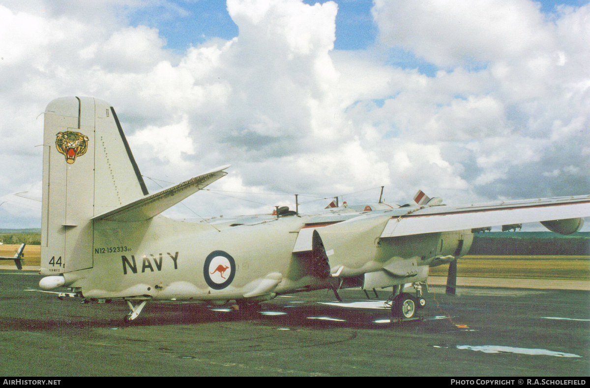 Aircraft Photo of VH-NVX / N12-152333 | Grumman S-2G Tracker (G-121) | Australia - Navy | AirHistory.net #205624