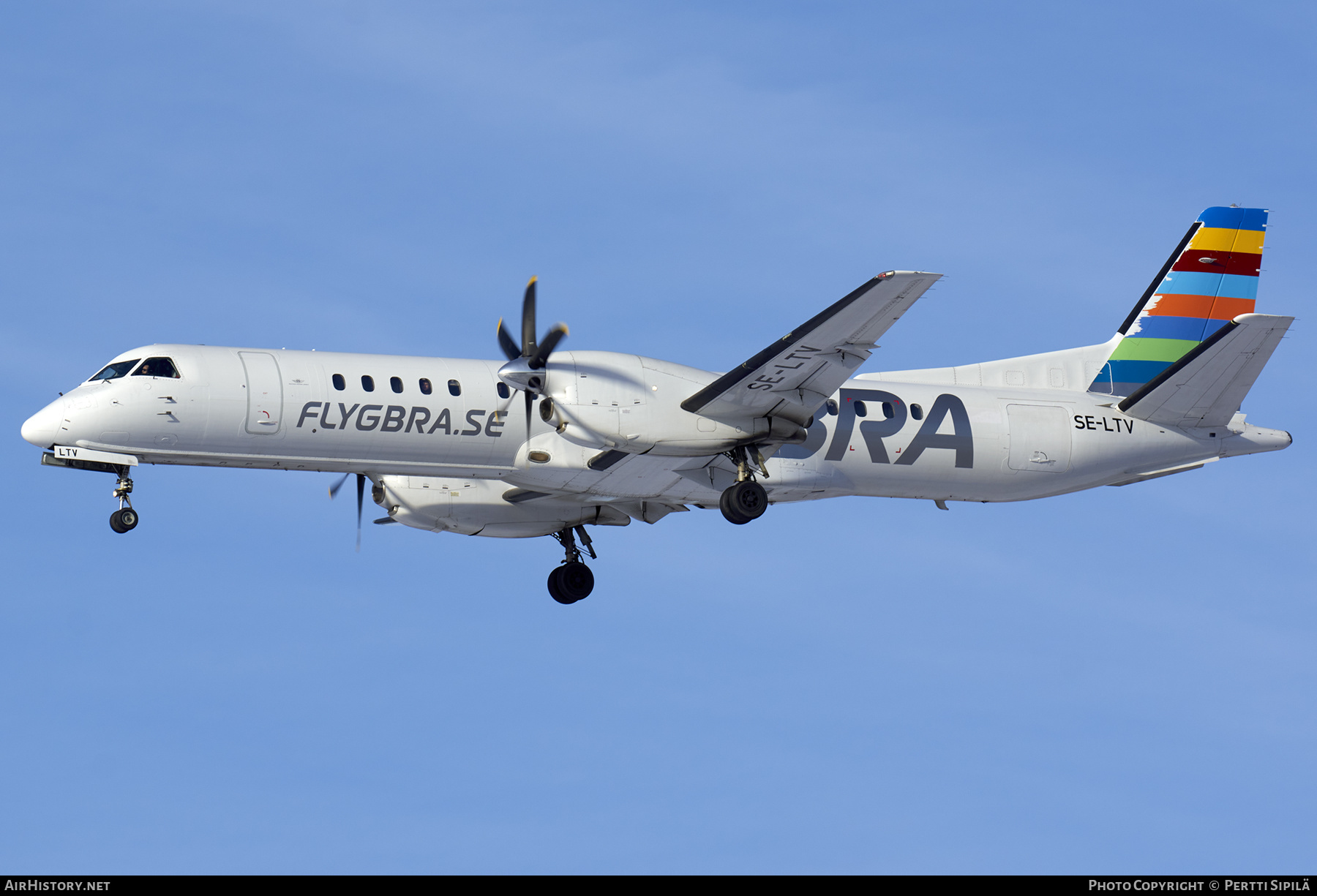 Aircraft Photo of SE-LTV | Saab 2000 | BRA - Braathens Regional Airlines | AirHistory.net #205634