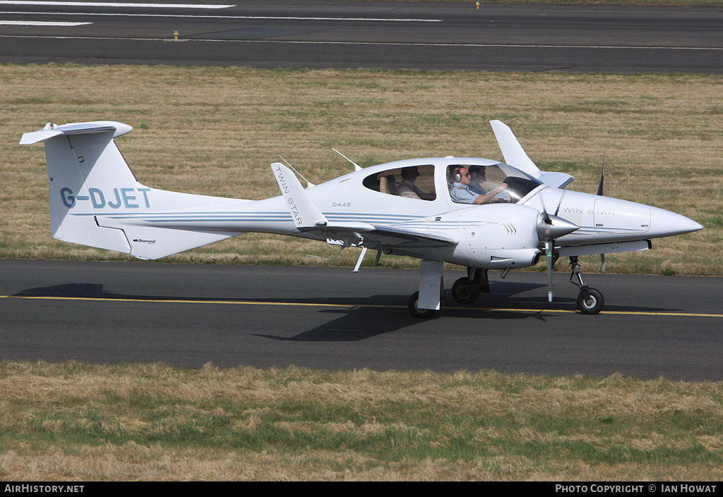 Aircraft Photo of G-DJET | Diamond DA42 Twin Star | AirHistory.net #205637