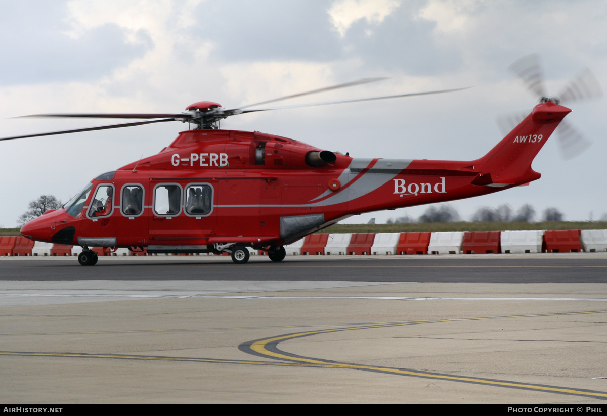 Aircraft Photo of G-PERB | AgustaWestland AW-139 | Bond Offshore Helicopters | AirHistory.net #205638